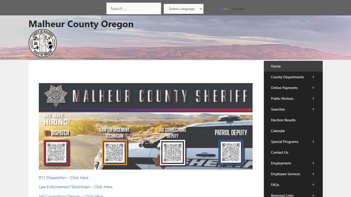 Malheur County Oregon – Malheur County Official Web Site